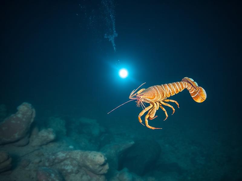 LOBSTER DIVING
